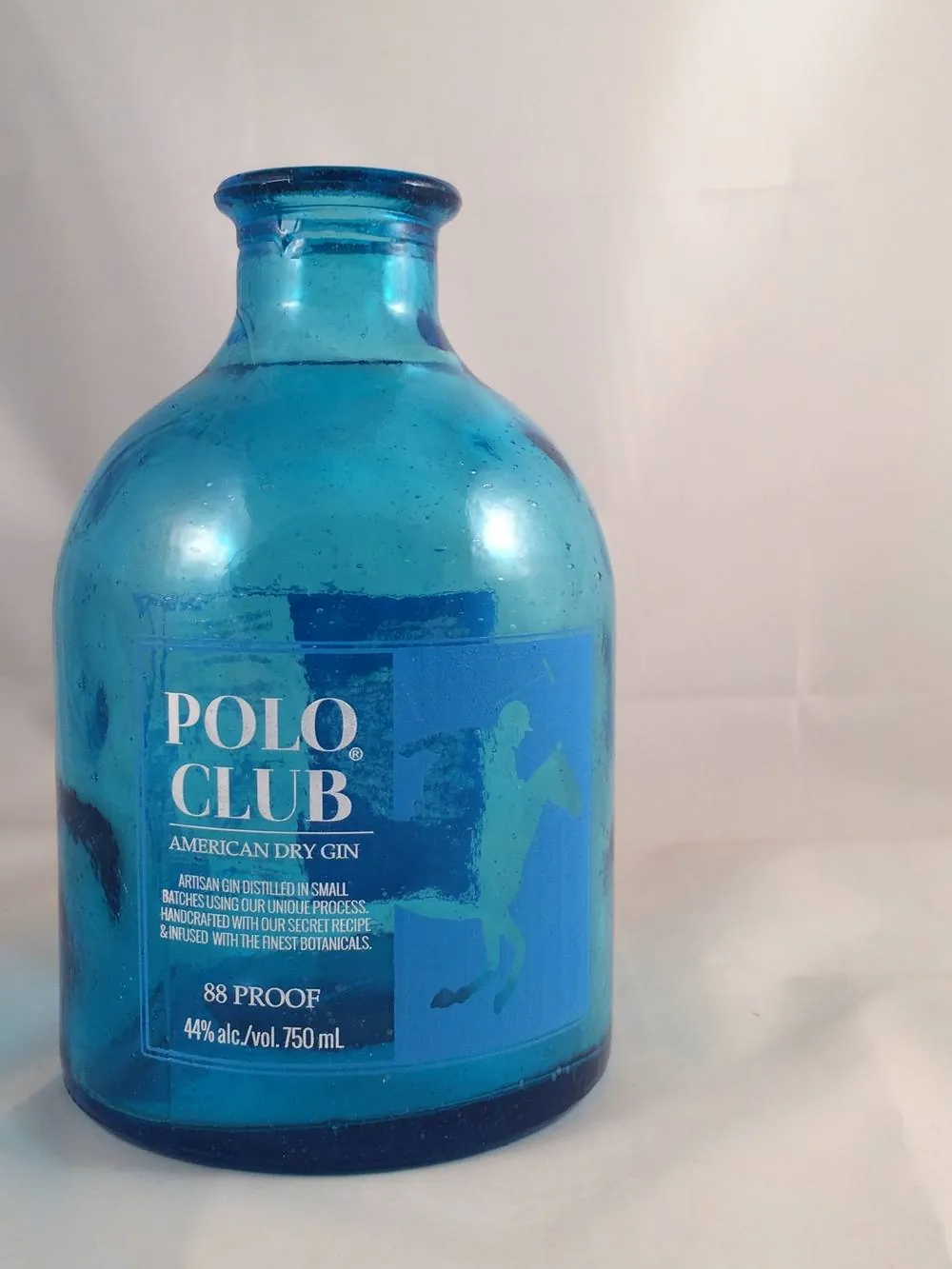 Printed clear bottle